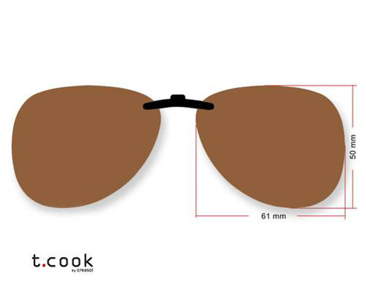 Εικόνα της TC 4353 T.COOK ΠΡΟΣΘΕΤΟ ΗΛΙΟΥ ΚΑΦΕ 61x50MM ΠΟΛΩΤΙΚΟ