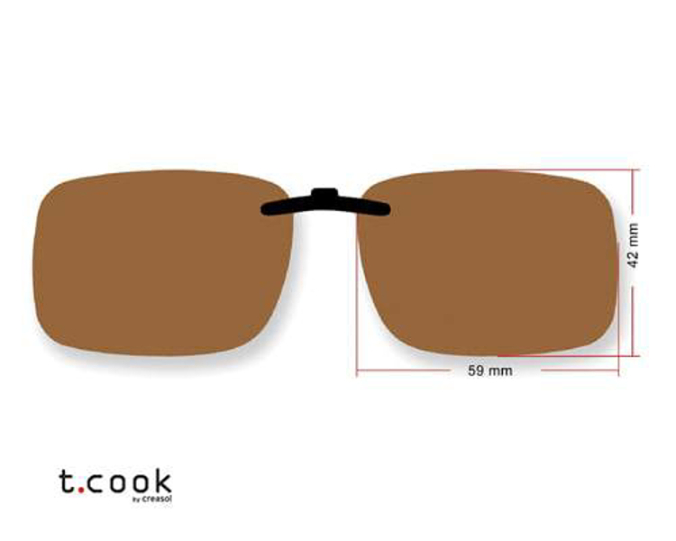 Εικόνα της TC 4341 T.COOK ΠΡΟΣΘΕΤΟ ΗΛΙΟΥ ΚΑΦΕ 59x42MM ΠΟΛΩΤΙΚO